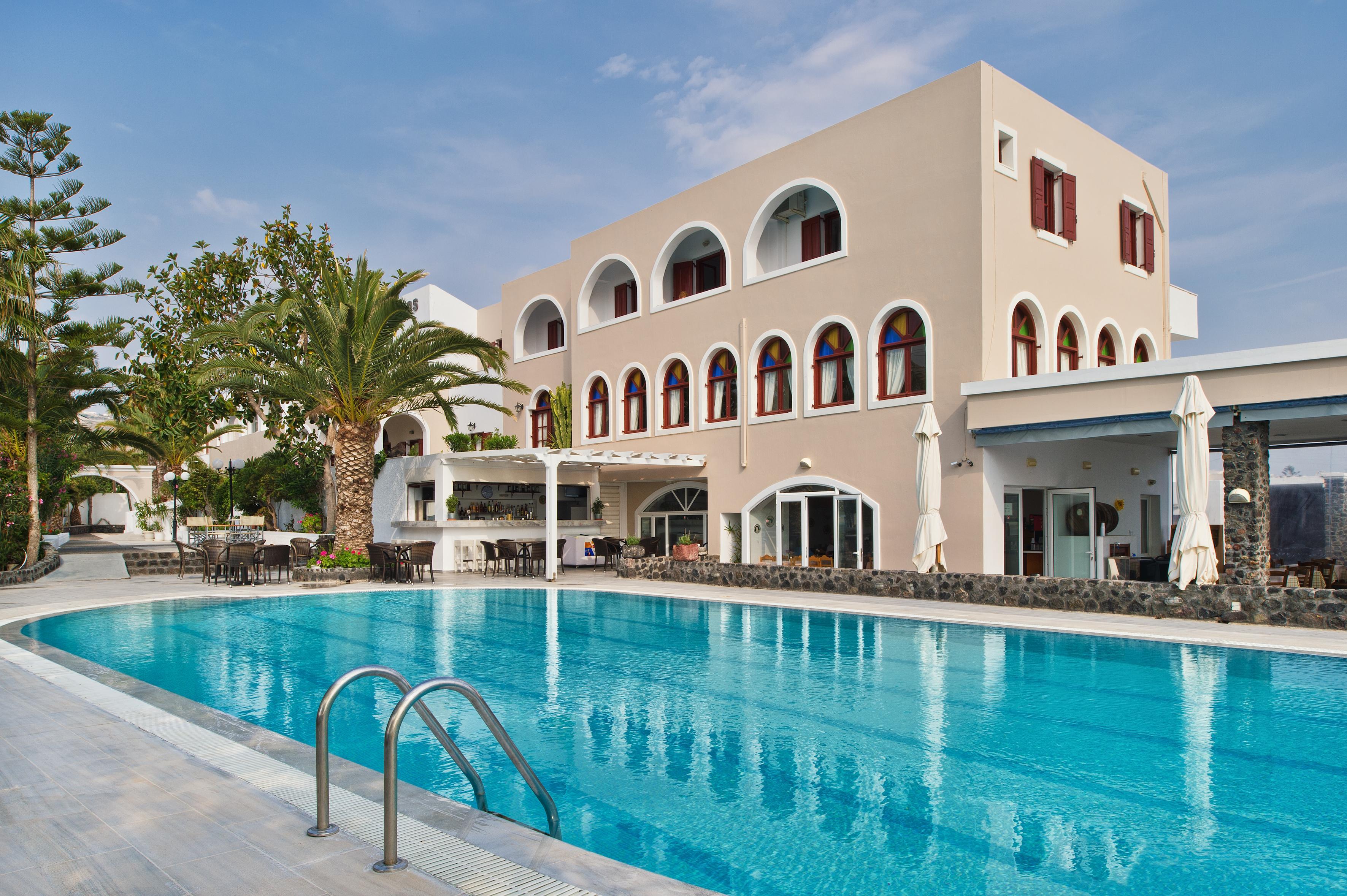 Makarios Hotel Kamári Esterno foto