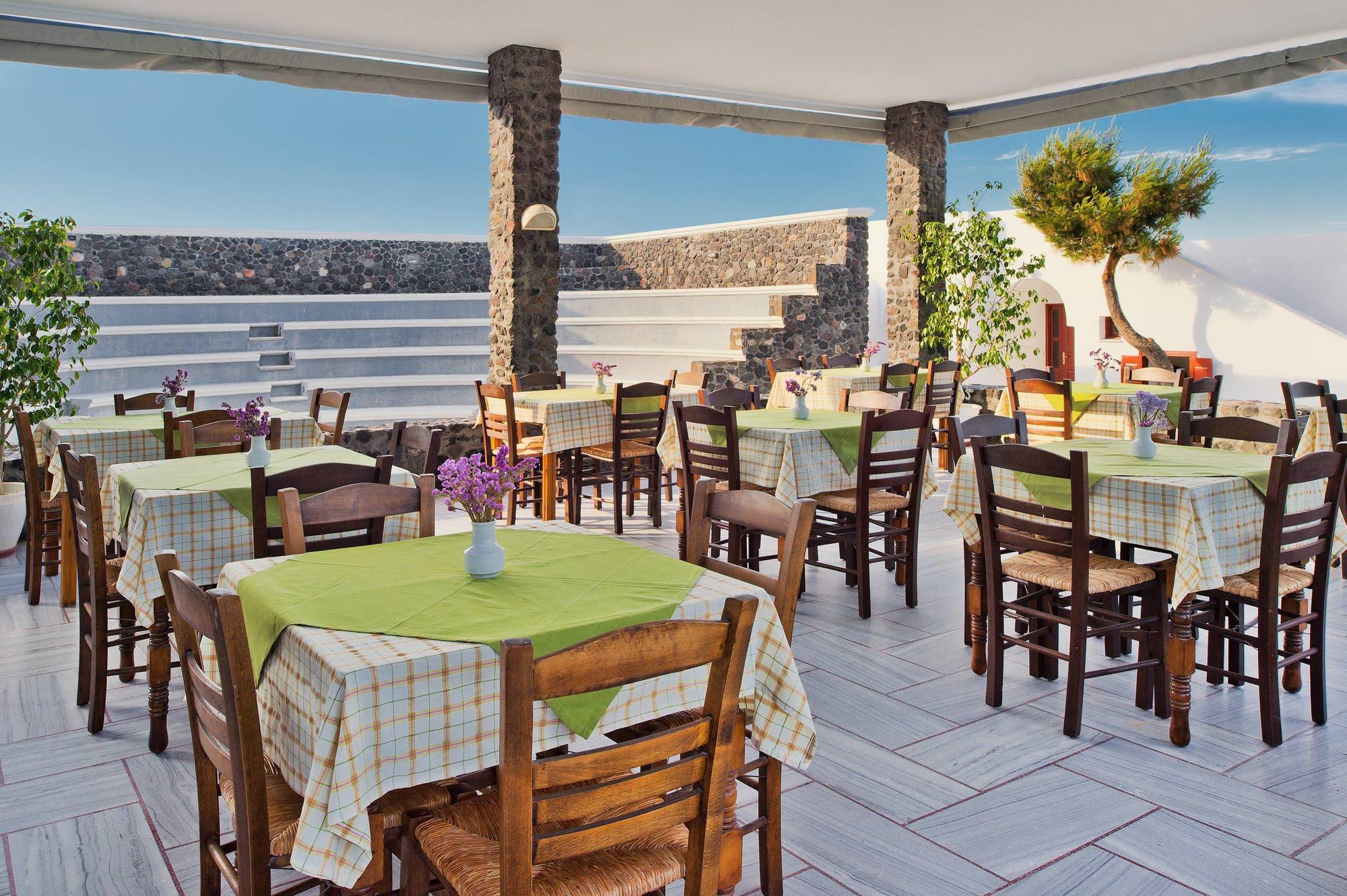 Makarios Hotel Kamári Esterno foto