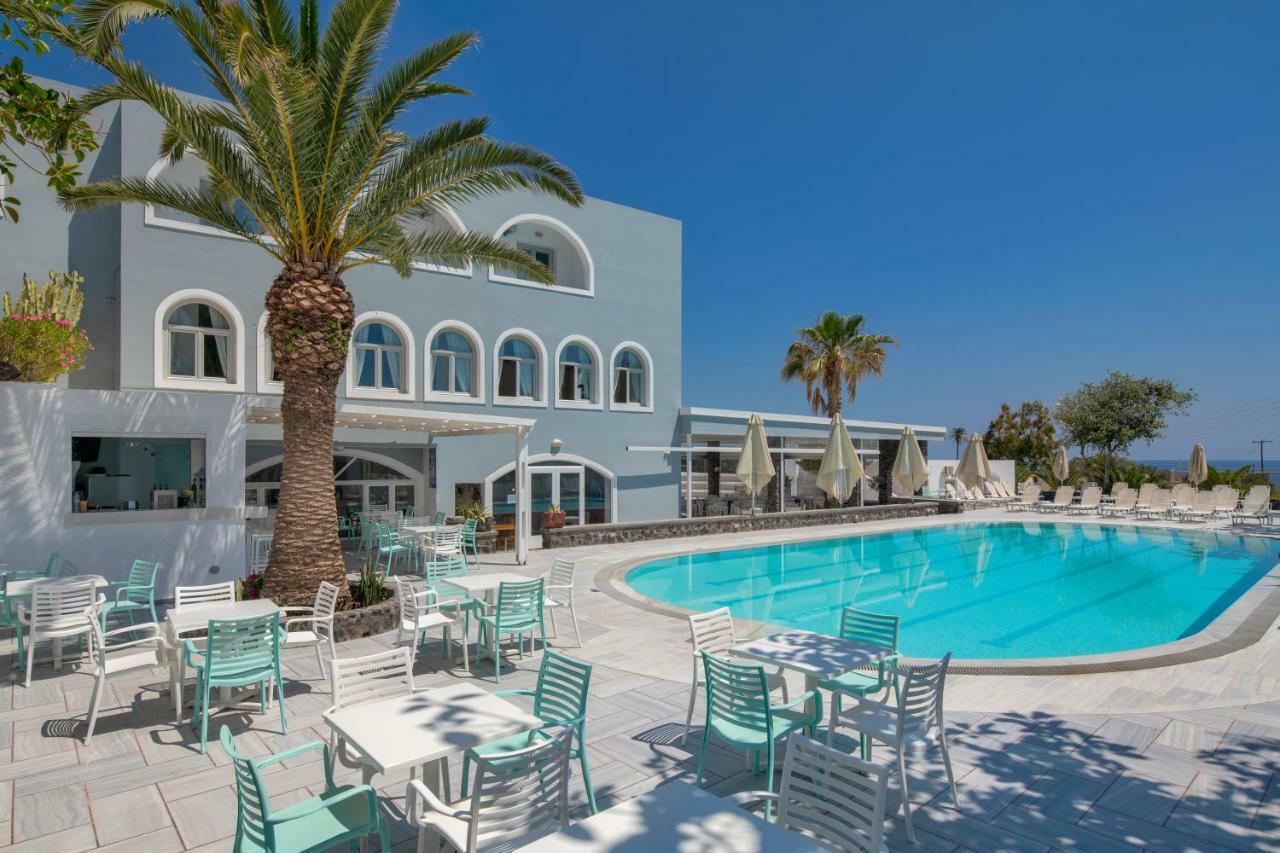 Makarios Hotel Kamári Esterno foto